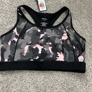 NWT Torrid Camp Sports Bra